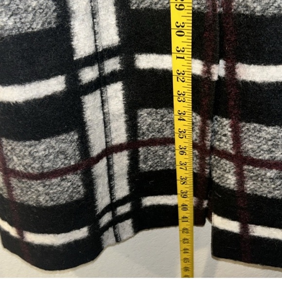 RACHEL Rachel Roy Plaid Wool Winter Coat - Picture 10 of 10